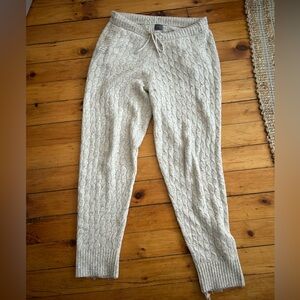 ☀️3/$25 Auden - Women's Cashfeel Cable Knit Jogger Pants - Auden large